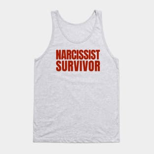 Narcissist Survivor | Womens Divorce Party Tank Top